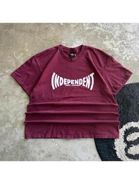 Y2K Vintage Independent Spellout Tee